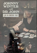 Live in Sweden 1987 Johnny Winter with Dr. John (DVD) New Sealed  picture