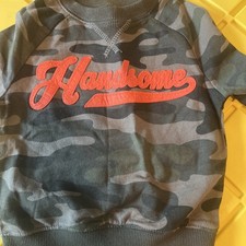 NWT Carter’s Handsome Camouflage Pullover Sweater 12M SR$24 picture