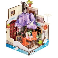 Rolife - Sea Holiday Restaurant - DIY 3D Miniature Dollhouse Room Box Craft Kit picture