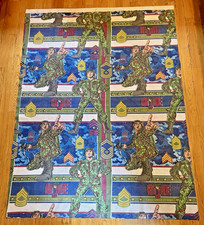 Vintage G.I. GI Joe 86”x65” Blanket - Excellent Condition - Very Rare picture