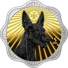 2026 Maltese Pharaoh Hound 1 oz silver coin picture