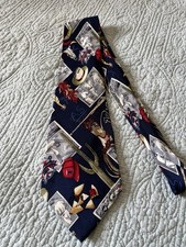 Nicole Miller 1995 MLB All-Star Game Texas Rangers Silk Tie Vintage Baseball picture