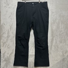 PrAna Women’s Size 14 Halle II Hiking Pant Black Standard Fit Roll Up Leg NWT picture