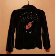 RARE Onion Ice-Cream Co Rockabilly Velvet Jacket, 70’s Does 50’s picture