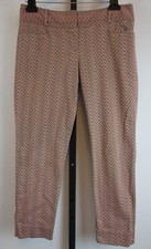 The Limited Drew Fit Capri Cropped Pants Womens Size 6 Multicolor Print picture