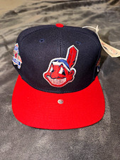 Vintage ANNCO Cleveland Indians World Series Champions Snapback NWT NOS MLB picture