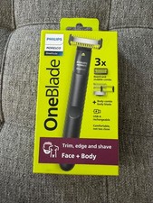 Philips Norelco Oneblade  Rechargeable Men's Electric trim, edge & shave picture