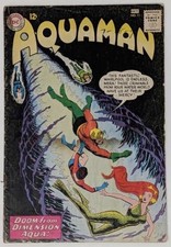 Aquaman #11 Doom From Dimension Aqua Mera Vintage DC Comic Book October 1963 picture
