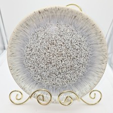 DENBY Halo Grey Speckled Salad Dessert Plates 8.25