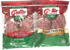 2 Pounds Gallo Italian Dry Salame Salami Deli Thin Sliced (Total 32 Ounce) picture