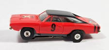 Vtg Aurora JET Thunderjet HO Car #1407 DODGE CHARGER Red + Black - Nice picture