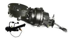 1967-72 Chevy Truck Power Brake Booster 1 1/8'' Oval Master Cylinder Disc Disc picture
