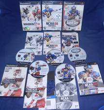 PS2; Madden NFL 10, NCAA Football 06 & 08, NFL GameDay 2004, NCAA College FB 2K3 picture