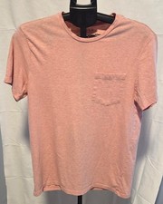 Apt. 9 Men's Pink T-shirt - Size Small - Soft Crew Neck with chest pocket picture