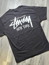 Stussy New York Chapter Men’s Large T Shirt Black T Shirt Rare NWOT NOS Archived picture