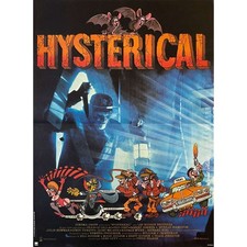 HYSTERICAL Original Movie Poster  - 15x21 in. - 1983 - Chris Bearde, Bill Hudson picture