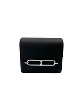 Hermes Roulis Black Leather Wallet 090102 picture