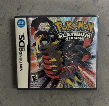 NDS Pokemon Platinum Game w/ Box + Manual (Nintendo DS, 2009) NDS/DS/3DS Mint picture