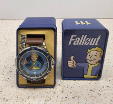Fallout Wrist Watch Vault Boy 2018 Accutime Watch Corp Bethesda RARE picture