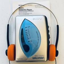 SONY Walkman WM-FX193 Radio Cassette Player - New Belt- Reconditioned VG picture