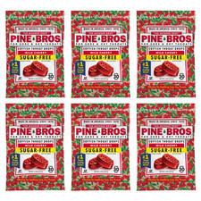 Pine Bros Softish Throat Drops Wild Cherry Sugar Free -- 30 Drops (Pack of 6) picture