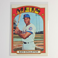 Topps 1972 Topps Ken Singleton #425 New York Mets Baseball #SNYM picture