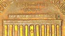 1970-D Lincoln Memorial Cent with a Floating Roof Error (B1353) picture