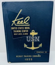 THE KEEL United States Naval Training Center: Great Lakes, IL 1955 picture