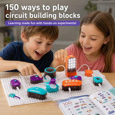 STEM Circuit Experiment Kit DIY Science Building Blocks Physics Learning Toy Kid picture