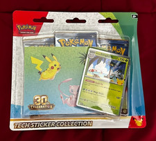 Pokemon TCG 30th Celebration Alolan Exeggutor Tech Sticker Collection Sealed picture