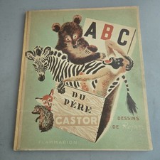 ABC DU PERE CASTOR 1941 Vintage French Childrens Book Feodor Rojankovsky Rojan picture