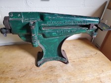 Retro Champion Cutting Machine Iron Antique Leather Cutter Tool St Louis Vintage picture