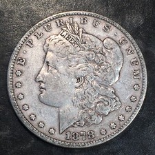 1878 7 TF Reverse of 1878 Morgan Dollar - High Quality Scans #N465 picture