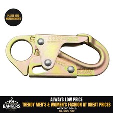 N-3610 Snap Hook Industrial OSFA Gold Steel 23kN 5000lb ANSI Z359.12 CSA Z259.12 picture