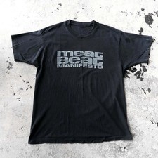 MEAT BEAT MANIFESTO SATYRICON Cotton Black Unisex S-5XL T-Shirt picture