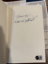 Carlos Hathcock Signed “Semper Fi”  Marine Sniper Book BAS Beckett LOA picture