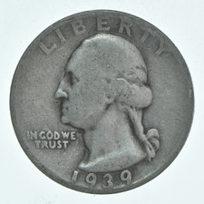 1939-S Washington Quarter Average Circ picture