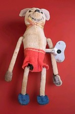 Original 1930's Schuco Germany Wind Up Somersault Tumbling Mickey Mouse Toy  picture