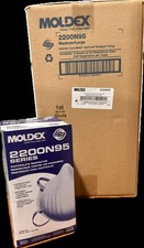 Moldex 2200 N95 Particulate Respirator MD/LG Dust Particle Masks Case Of 240 picture
