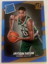 2017-18  Panini Donruss Jayson Tatum #198 Rated Rookie RC Boston Celtics picture