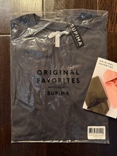 Original Favorites 100% Supima Cotton - Slate - All Sizes - T Shirt Blank NWT picture