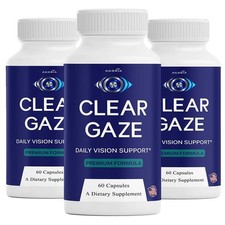 (3 Pack) Clear Gaze Supplement capsules, Cleargaze Pills For Eye & Vision Health picture