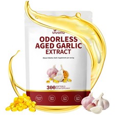 VivoNu Odorless Aged Garlic Softgels Dietary Supplement Metabolism Support picture