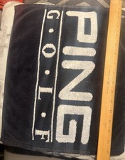 RARE VINTAGE PING GOLF TOWEL Nice picture