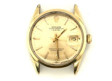 Rolex Mens Wrist Watch 1550 Oyster Perpetual Date Retro Original 1974 picture