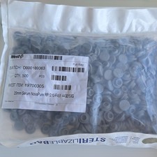 West 20mm Serum NovaPure RP S10-F451 Stoppers MPN 19700305, 500 pcs picture