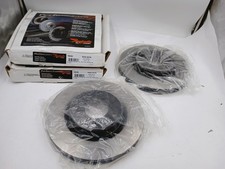 NEW (2) RAYBESTOS 780459 FRONT PLAIN VENTED BRAKE ROTORS DRIVER & PASSENGER PAIR picture