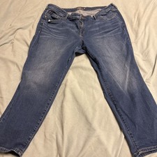 Torrid Premium Skinny Jeans Womens 22R Blue Denim Stretch Plus Size picture