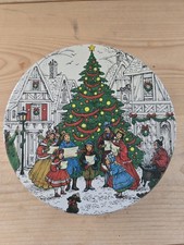 Vintage Christmas Tree 1989 Potpourri Press Tin Storage Excellent condition picture