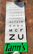 Vintage French Monoyer Eye Chart Retro Optometrist Poster Tann's Ophthalmology picture